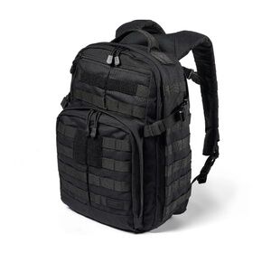 5.11 Tactical RUSH 12 2.0 24L Stealth Black Backpack with Hydration Pack